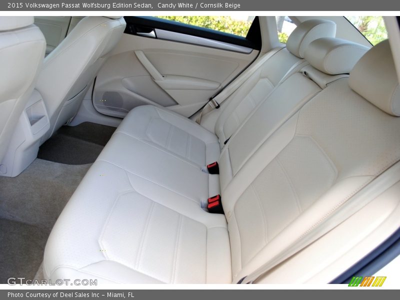 Candy White / Cornsilk Beige 2015 Volkswagen Passat Wolfsburg Edition Sedan