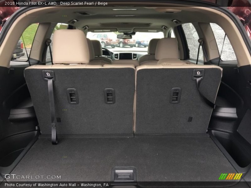  2018 Pilot EX-L AWD Trunk