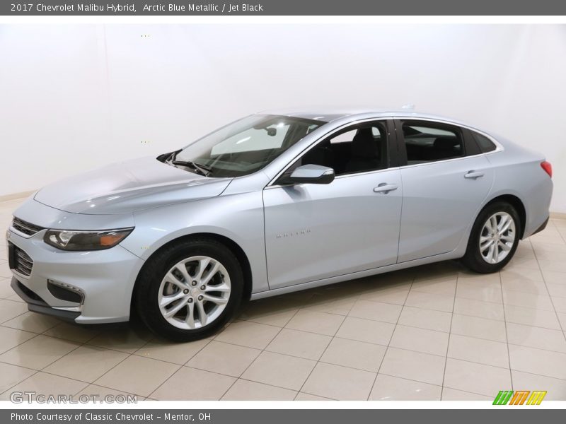 Arctic Blue Metallic / Jet Black 2017 Chevrolet Malibu Hybrid