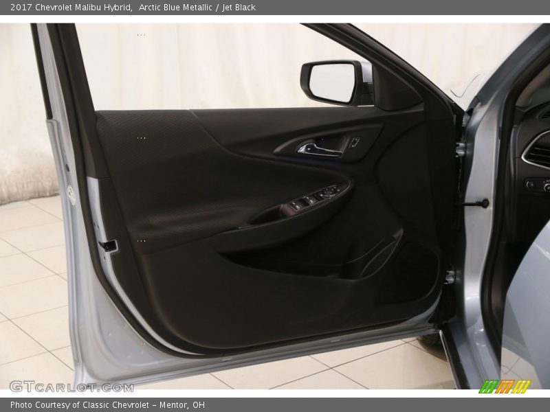 Arctic Blue Metallic / Jet Black 2017 Chevrolet Malibu Hybrid