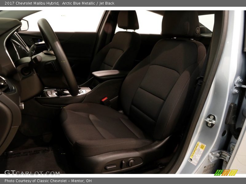Arctic Blue Metallic / Jet Black 2017 Chevrolet Malibu Hybrid