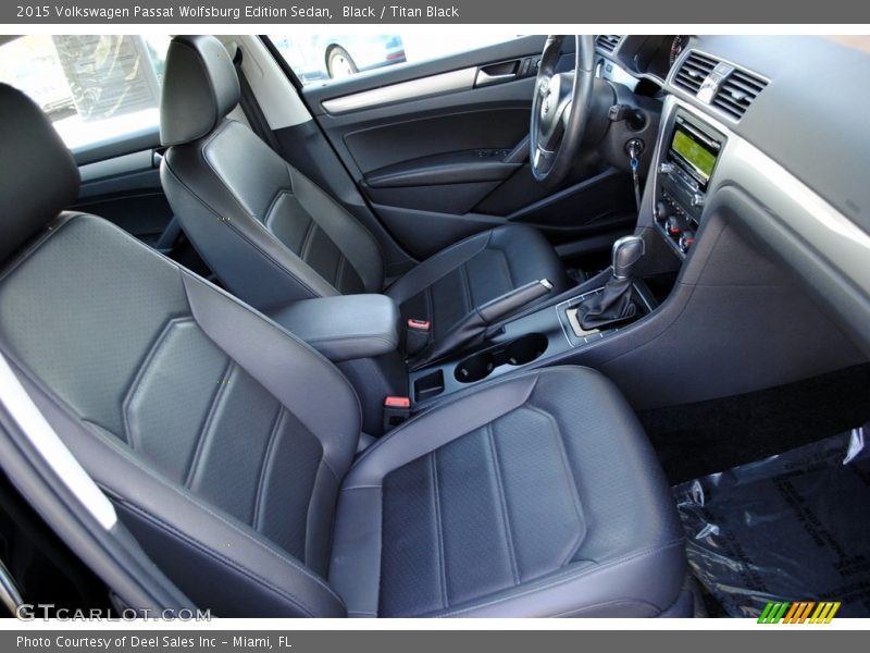 Black / Titan Black 2015 Volkswagen Passat Wolfsburg Edition Sedan