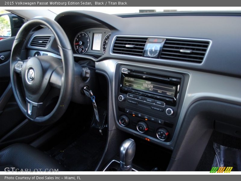 Black / Titan Black 2015 Volkswagen Passat Wolfsburg Edition Sedan