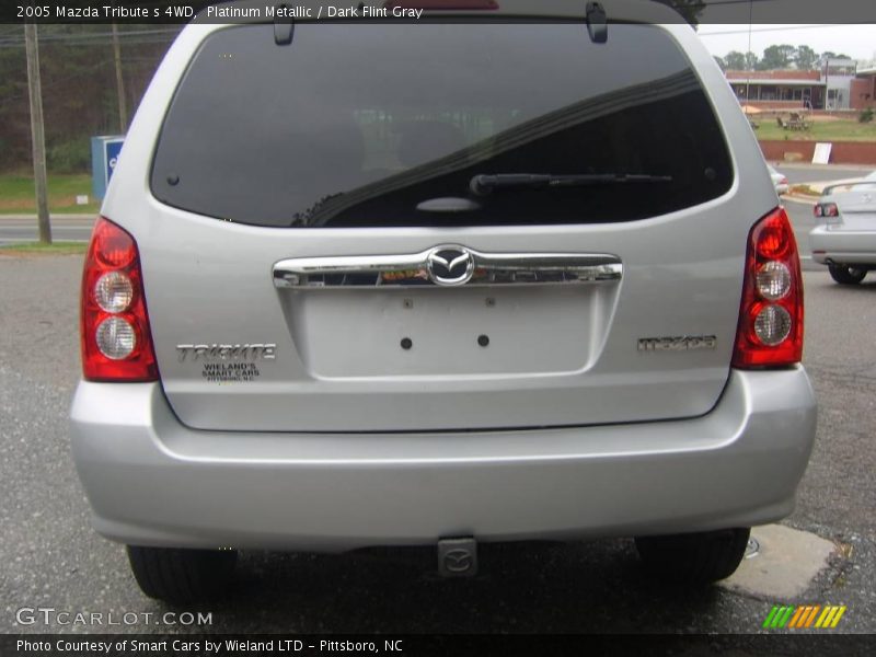 Platinum Metallic / Dark Flint Gray 2005 Mazda Tribute s 4WD