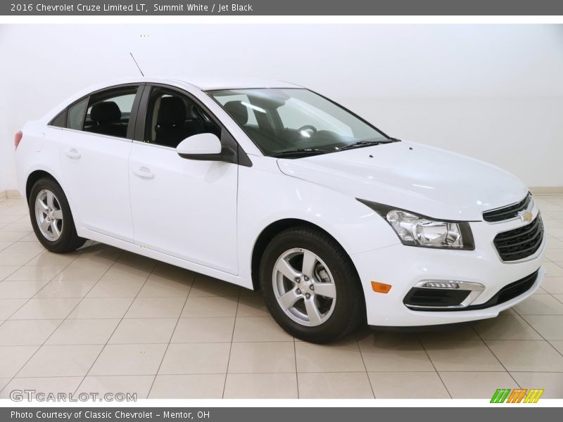 Summit White / Jet Black 2016 Chevrolet Cruze Limited LT
