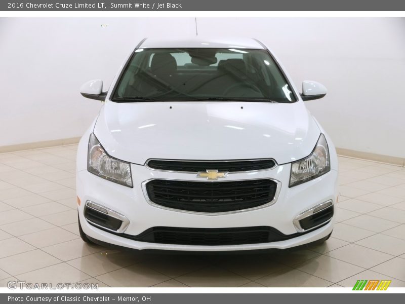 Summit White / Jet Black 2016 Chevrolet Cruze Limited LT