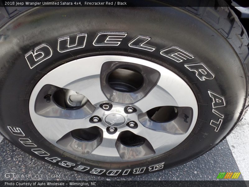 Firecracker Red / Black 2018 Jeep Wrangler Unlimited Sahara 4x4