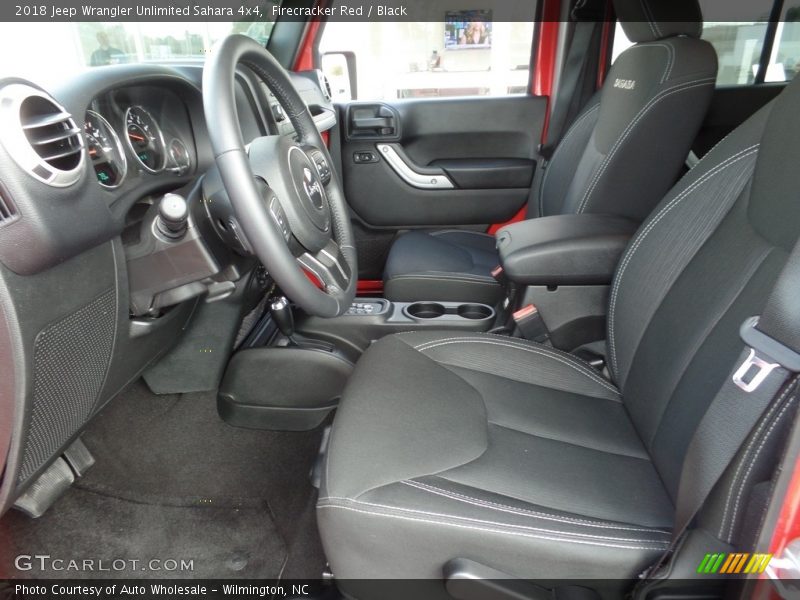 Firecracker Red / Black 2018 Jeep Wrangler Unlimited Sahara 4x4