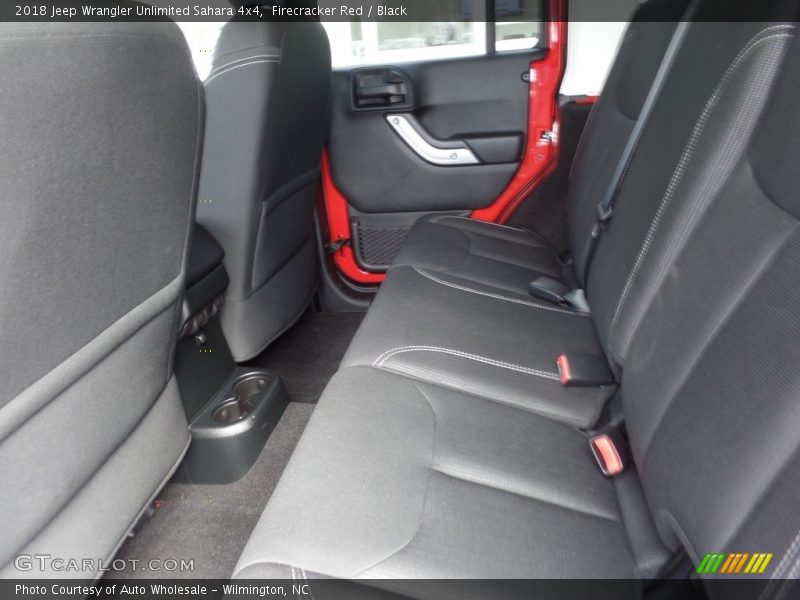 Firecracker Red / Black 2018 Jeep Wrangler Unlimited Sahara 4x4