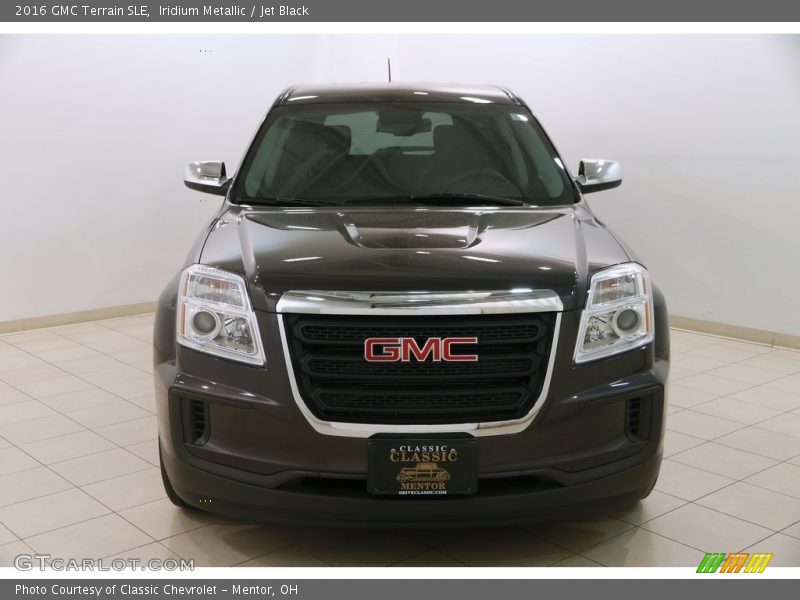 Iridium Metallic / Jet Black 2016 GMC Terrain SLE
