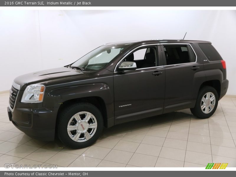 Iridium Metallic / Jet Black 2016 GMC Terrain SLE
