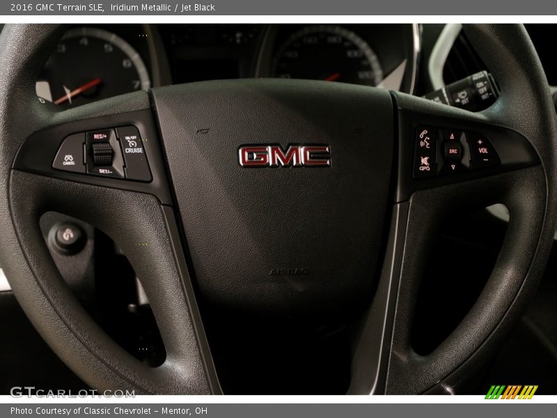 Iridium Metallic / Jet Black 2016 GMC Terrain SLE