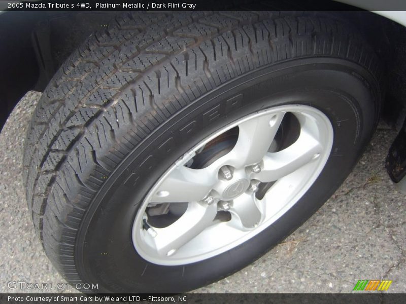 Platinum Metallic / Dark Flint Gray 2005 Mazda Tribute s 4WD