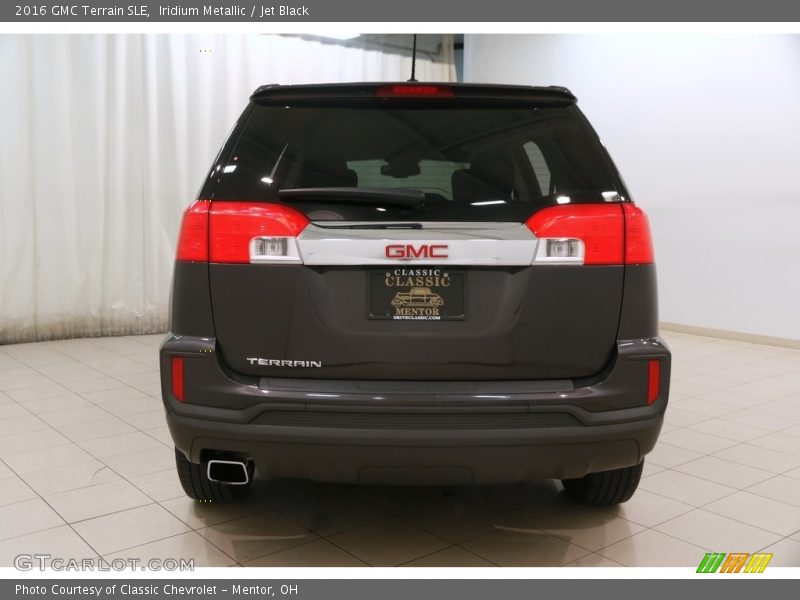 Iridium Metallic / Jet Black 2016 GMC Terrain SLE