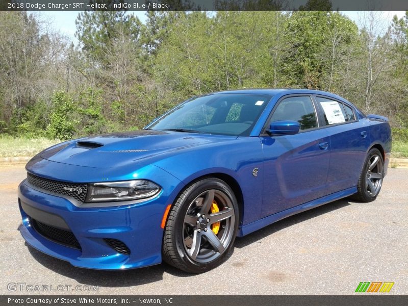 Front 3/4 View of 2018 Charger SRT Hellcat