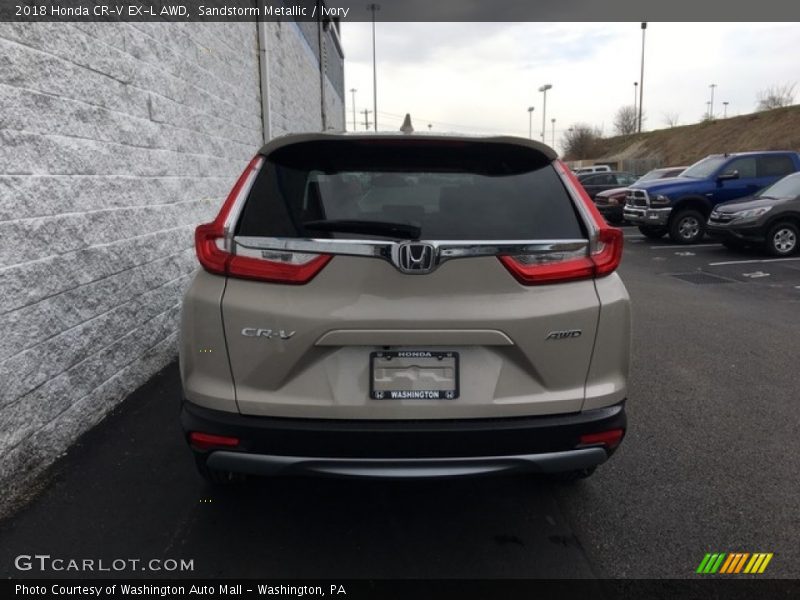 Sandstorm Metallic / Ivory 2018 Honda CR-V EX-L AWD