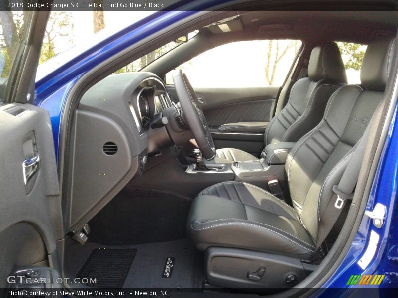 Front Seat of 2018 Charger SRT Hellcat