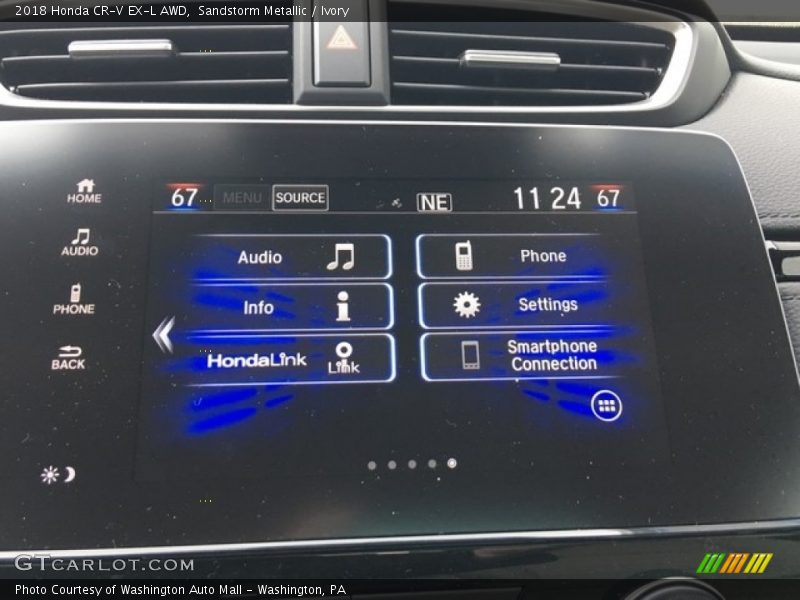Sandstorm Metallic / Ivory 2018 Honda CR-V EX-L AWD