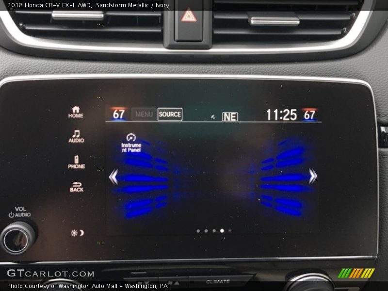 Sandstorm Metallic / Ivory 2018 Honda CR-V EX-L AWD