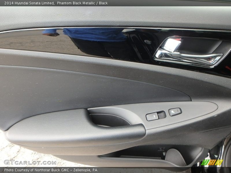 Phantom Black Metallic / Black 2014 Hyundai Sonata Limited