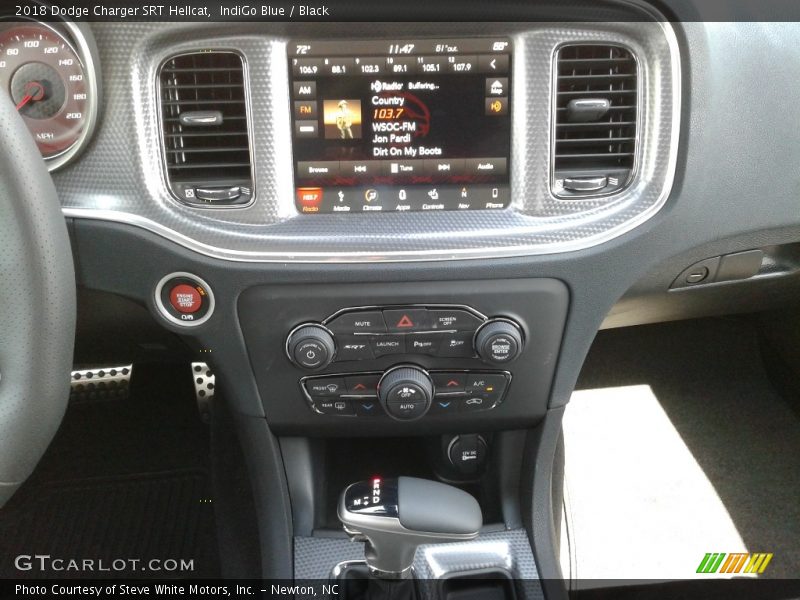 Controls of 2018 Charger SRT Hellcat