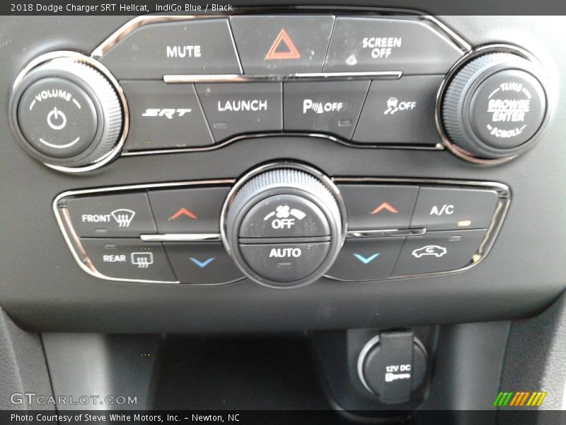 Controls of 2018 Charger SRT Hellcat