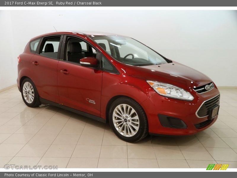 Ruby Red / Charcoal Black 2017 Ford C-Max Energi SE