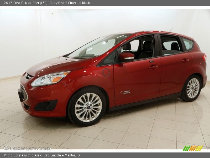 Ruby Red / Charcoal Black 2017 Ford C-Max Energi SE
