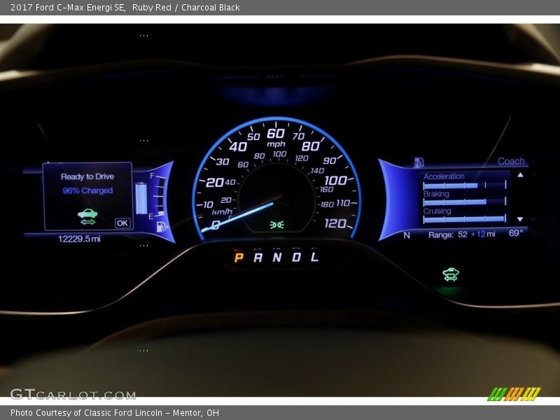 Ruby Red / Charcoal Black 2017 Ford C-Max Energi SE