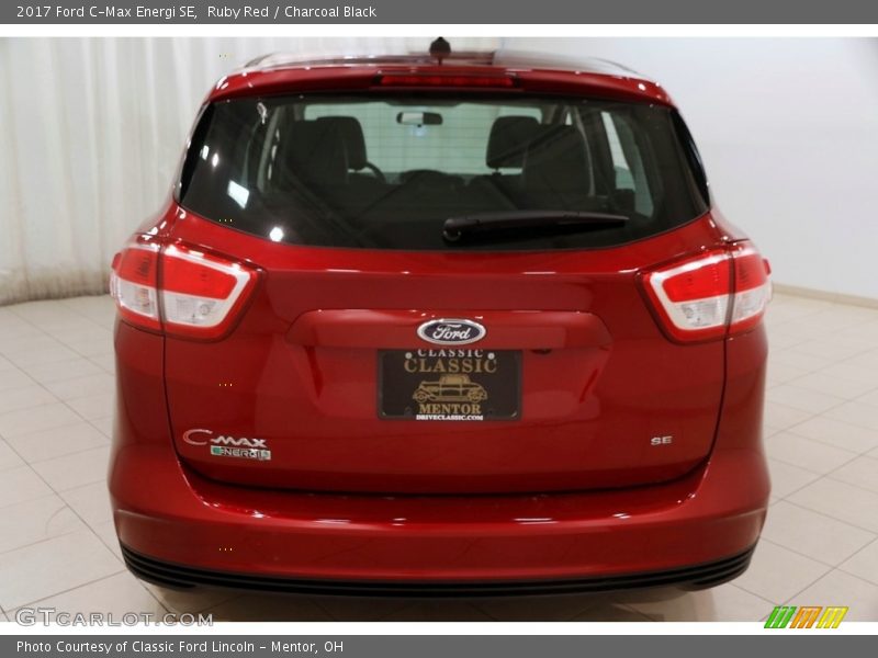 Ruby Red / Charcoal Black 2017 Ford C-Max Energi SE