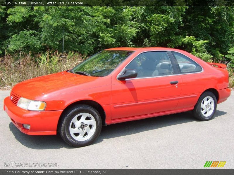 Aztec Red / Charcoal 1995 Nissan 200SX SE