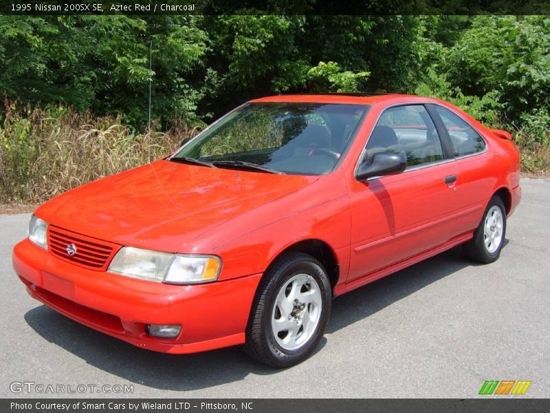 Aztec Red / Charcoal 1995 Nissan 200SX SE