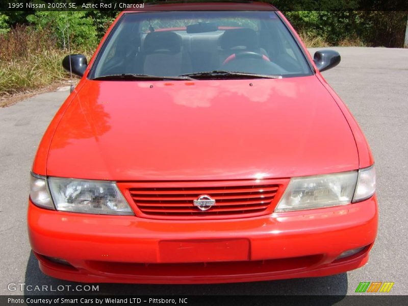 Aztec Red / Charcoal 1995 Nissan 200SX SE