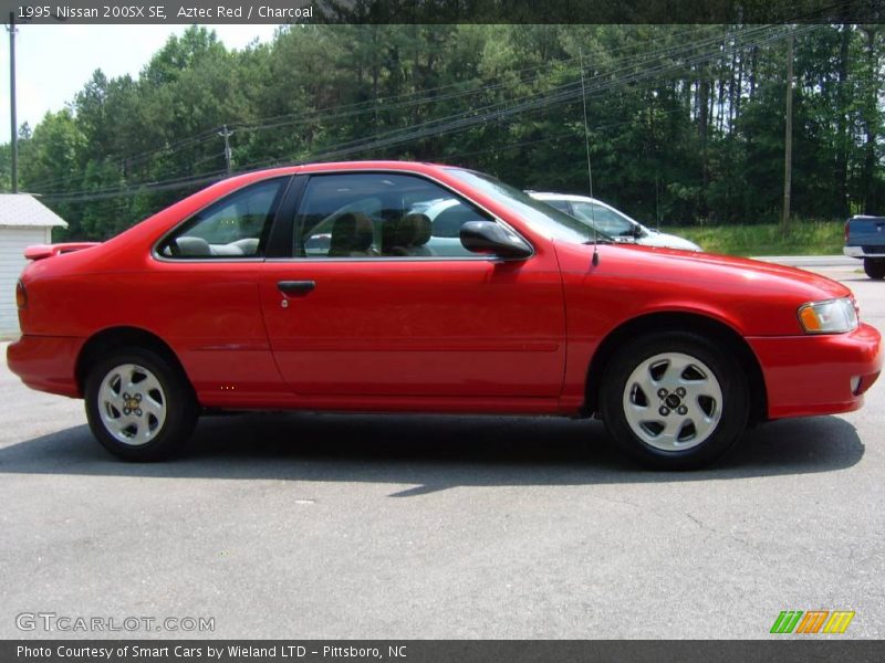 Aztec Red / Charcoal 1995 Nissan 200SX SE