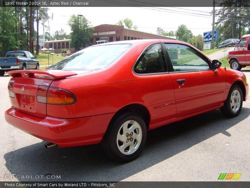Aztec Red / Charcoal 1995 Nissan 200SX SE