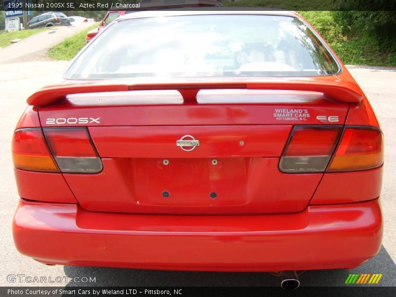 Aztec Red / Charcoal 1995 Nissan 200SX SE
