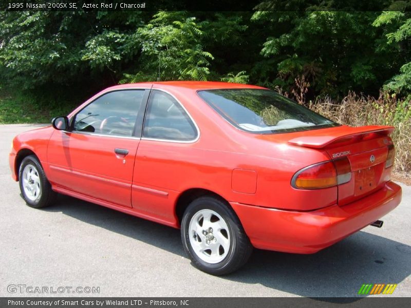 Aztec Red / Charcoal 1995 Nissan 200SX SE