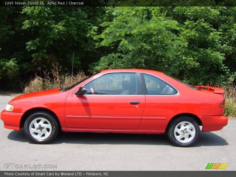 Aztec Red / Charcoal 1995 Nissan 200SX SE