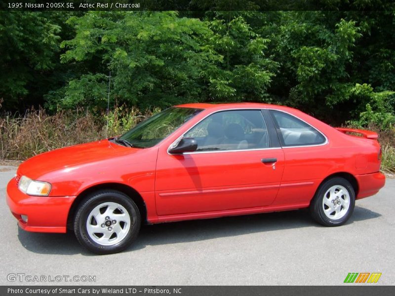 Aztec Red / Charcoal 1995 Nissan 200SX SE