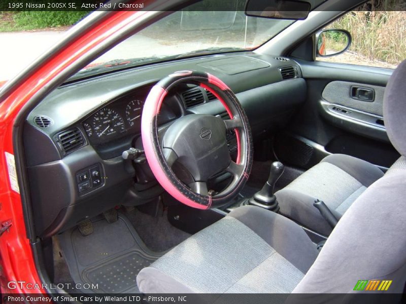 Aztec Red / Charcoal 1995 Nissan 200SX SE