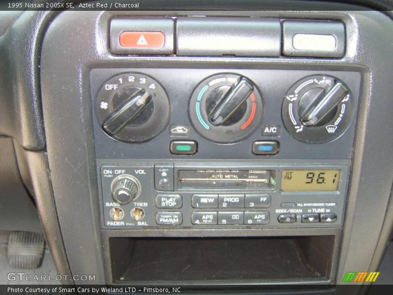 Aztec Red / Charcoal 1995 Nissan 200SX SE