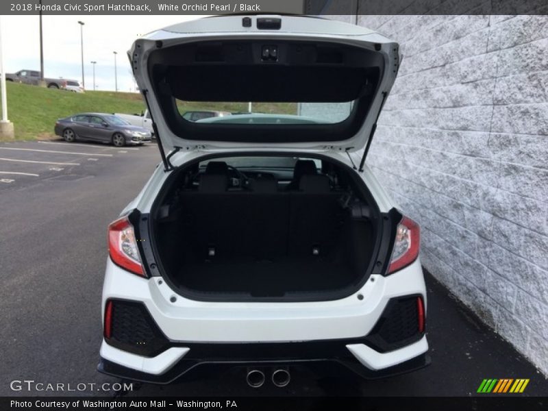  2018 Civic Sport Hatchback Trunk