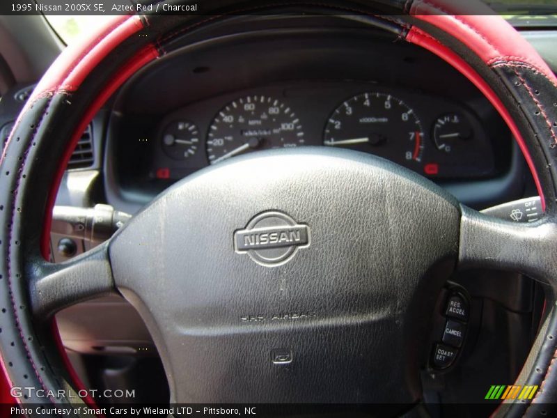 Aztec Red / Charcoal 1995 Nissan 200SX SE