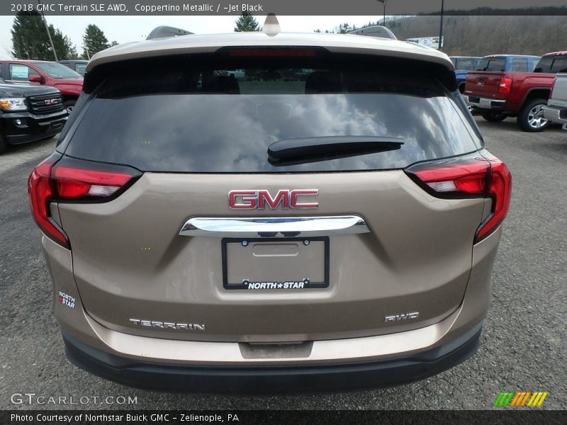 Coppertino Metallic / ­Jet Black 2018 GMC Terrain SLE AWD