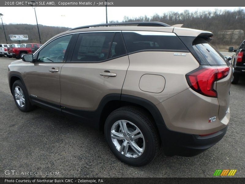 Coppertino Metallic / ­Jet Black 2018 GMC Terrain SLE AWD