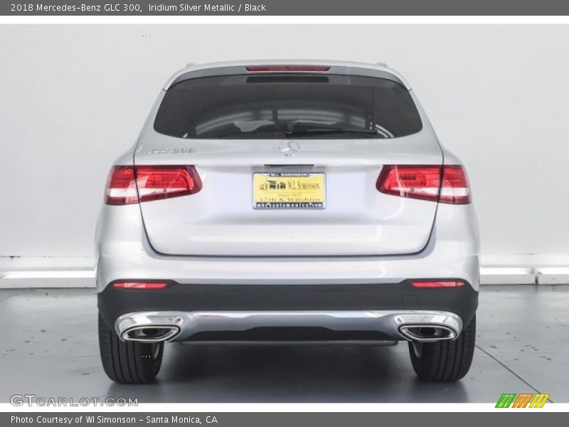 Iridium Silver Metallic / Black 2018 Mercedes-Benz GLC 300