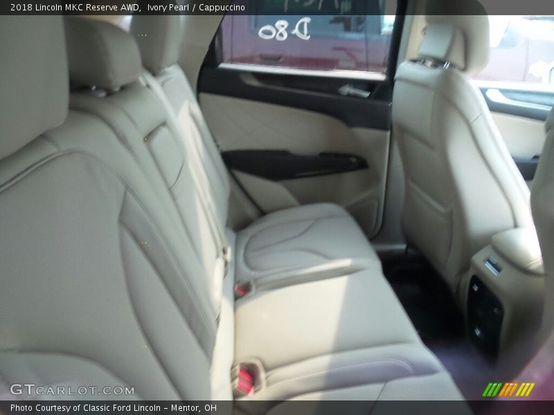 Ivory Pearl / Cappuccino 2018 Lincoln MKC Reserve AWD