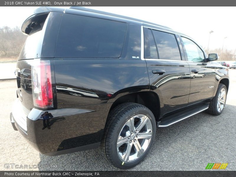 Onyx Black / Jet Black 2018 GMC Yukon SLE 4WD