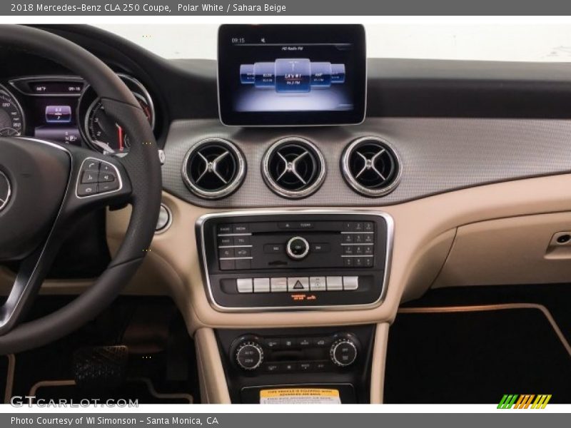 Polar White / Sahara Beige 2018 Mercedes-Benz CLA 250 Coupe