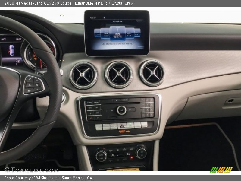 Lunar Blue Metallic / Crystal Grey 2018 Mercedes-Benz CLA 250 Coupe
